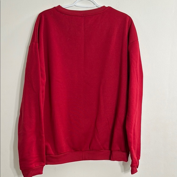 Men's Red Sweater - Picture 2 of 2
